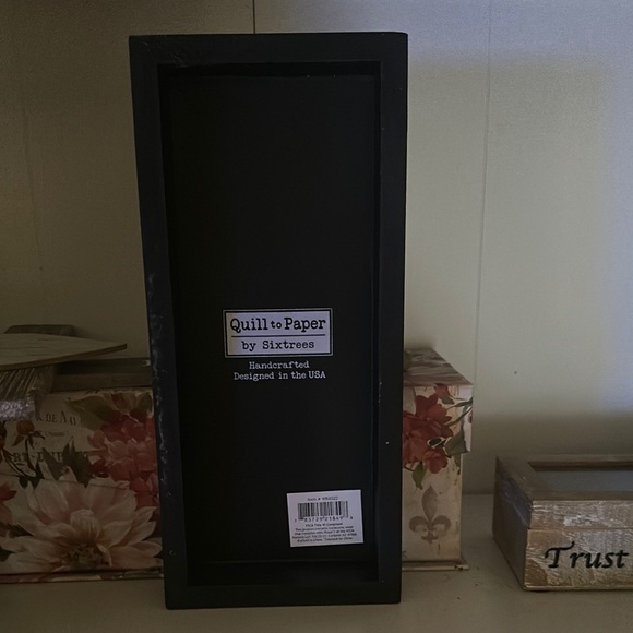 Inspirational Black and White Wall or table Decor - Picture 3 of 5